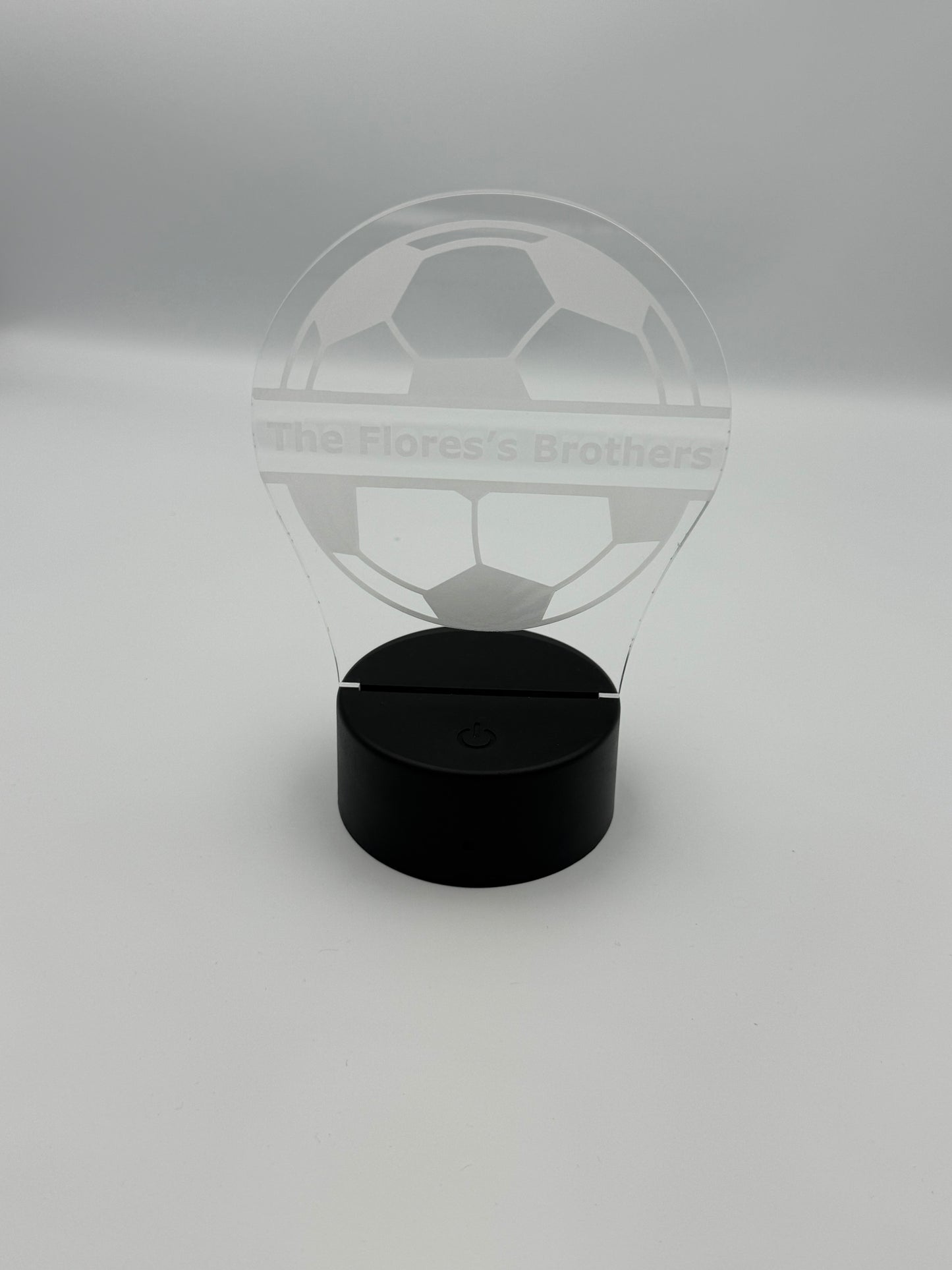 Personalized Soccer Ball Night Light