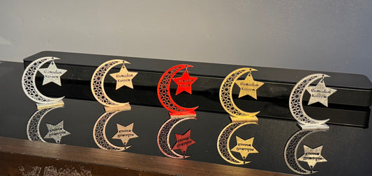 Ramadan Kareem Crescent Moon Decor