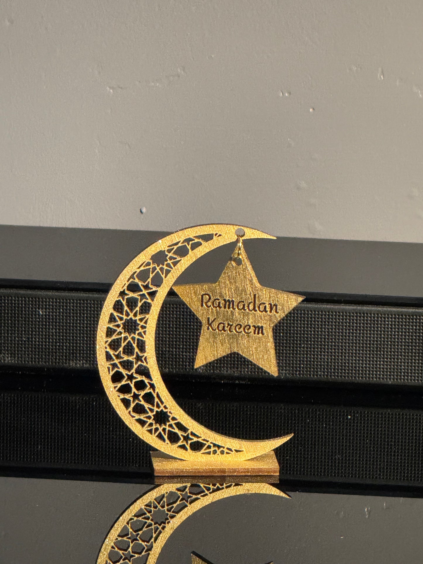 Ramadan Kareem Crescent Moon Decor