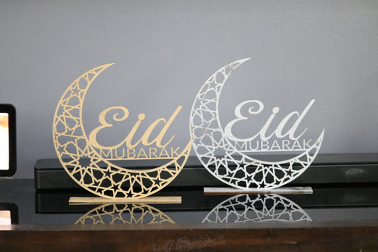 Eid Mubarak Table Sign