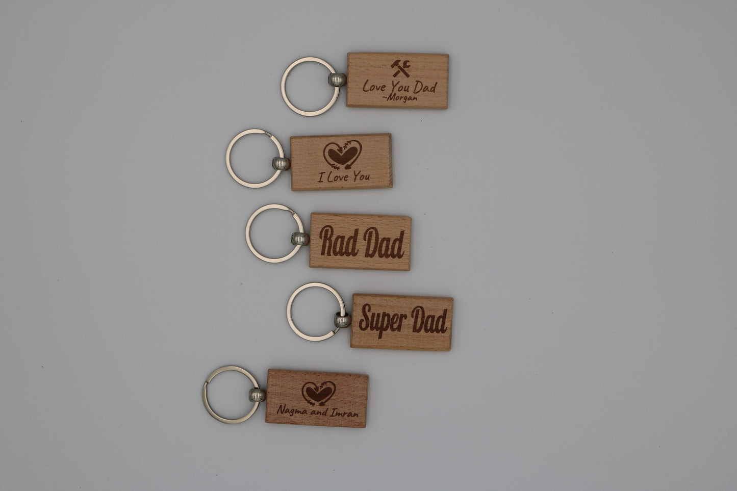 Wooden Keychain | Gift for Him | Her | Father's Day | Birthday | Anniversary | Mother's Day | Personalized gift (Copy)
