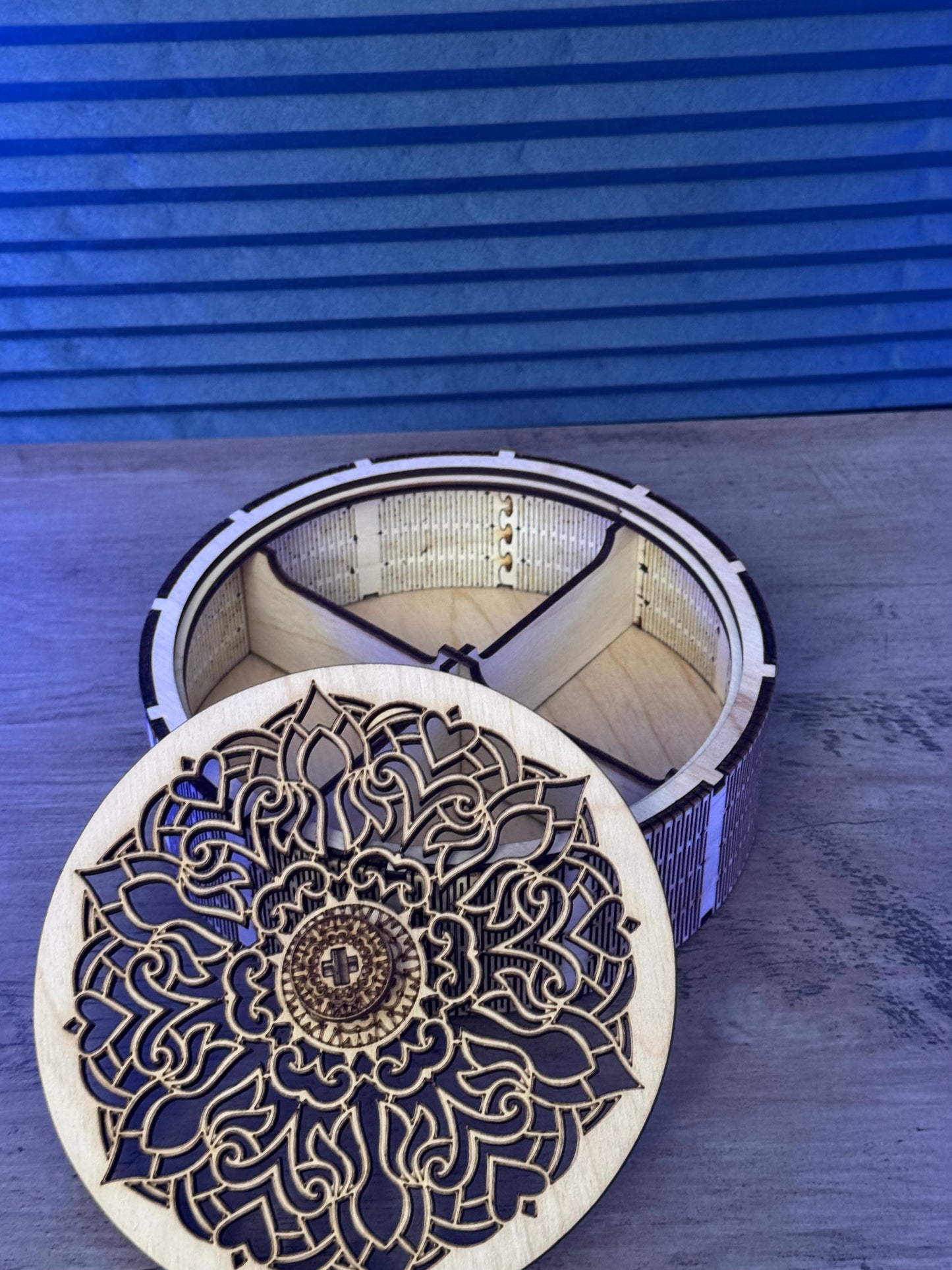 Handmade Wooden Candy Box