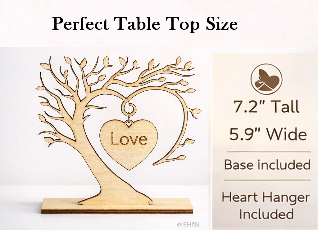 Personalized Wooden Love Tree