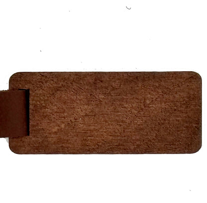 Walnut Wood Keychain | Gift for Him | Her | Father's Day | Birthday | Anniversary | Mother's Day | Personalized gift