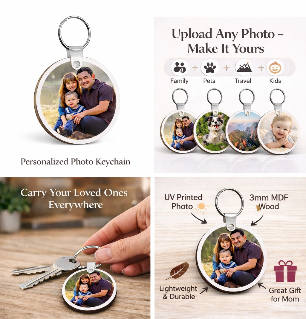 Personalized Keychain | Mother's Day | Father's Day | Birthday | Anniversary | Personalized gift