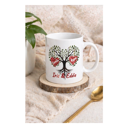 Personalized Family Tree Mug for Mother’s Day or Father’s Day
